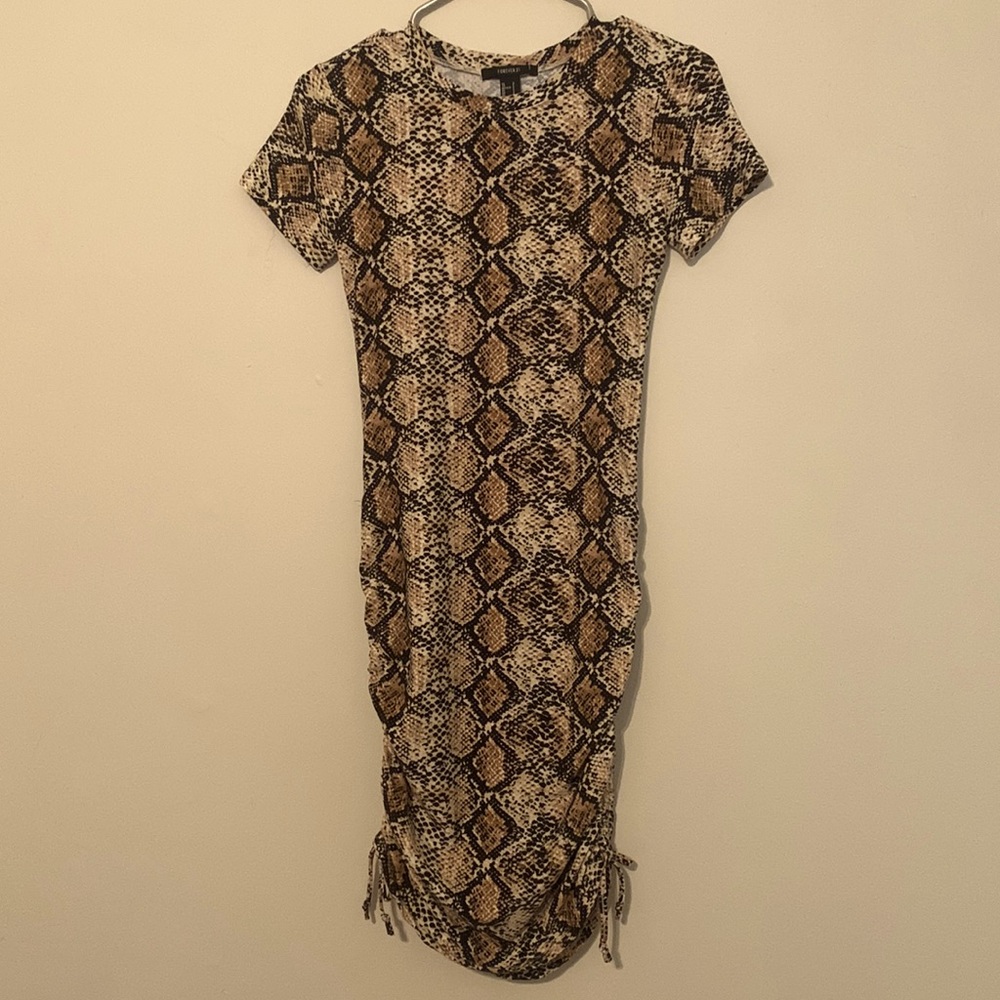 Super soft animal print dress
